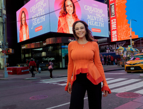 Times Square Takeover for World Mental Health Day