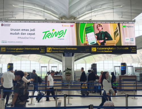 Pegadaian’s “TRING” App Lights Up Kualanamu Airport with The
Perfect Media’s Giant LED