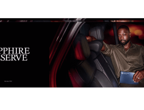 Stylish Dwyane Wade Is the Latest Face for Chase Sapphire
Reserve