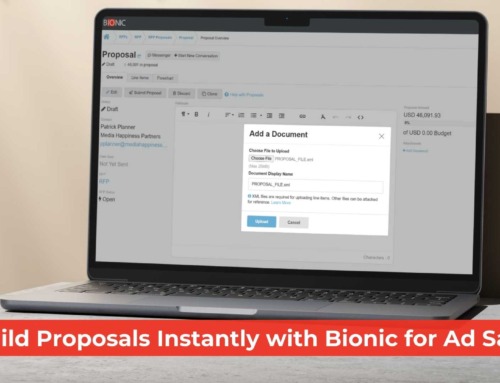 Respond to RFPs Faster with Bionic for Ad Sales