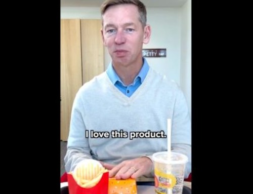 The McDonald’s CEO Can’t Seem to Stomach His
Own Burger