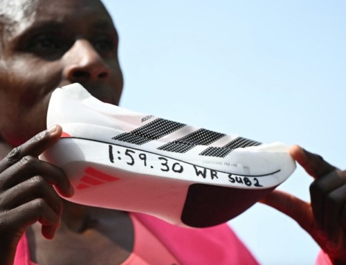 The record-breaking Adios Pro Evo 3 shoe says it all for
Adidas