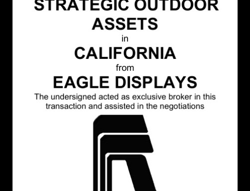 Westcoast Billboards Acquires Strategic Outdoor Assets from
Eagle Displays