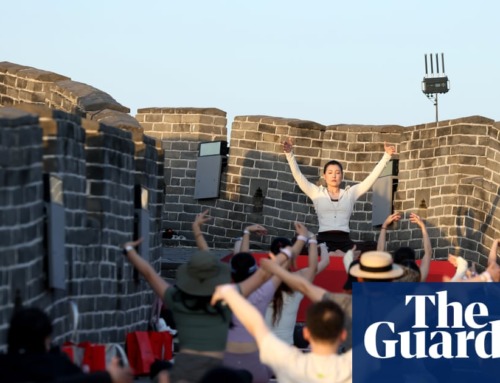Lululemon apologises after Japanese drum row at Great Wall
yoga event