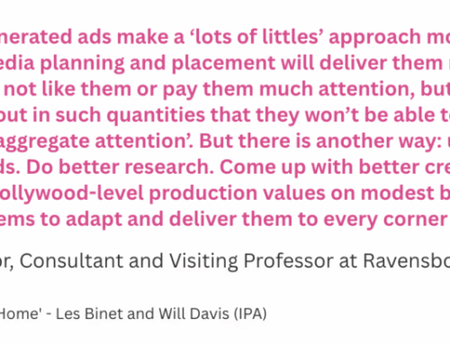 Week in Charts: Les Binet on the Impact of AI, Ofcom Finds
TV-Based Podcasts Improve Fan Experience, and Breaking Down Brand
Safety Risks in TV News