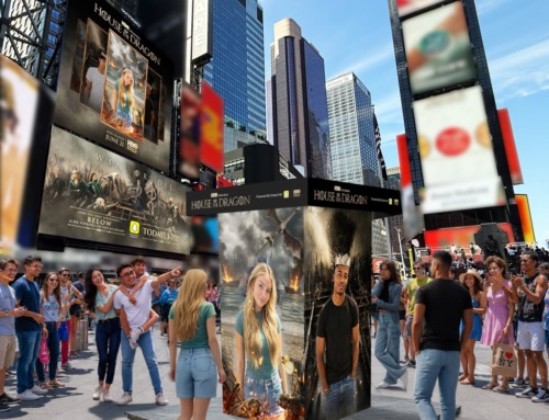 Snapchat and OUTFRONT ‘Crowd Created’ Live Spectacle in
Times Square
