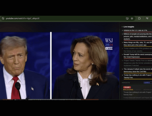 Finally a fact checker that catches politicians lying in
real time