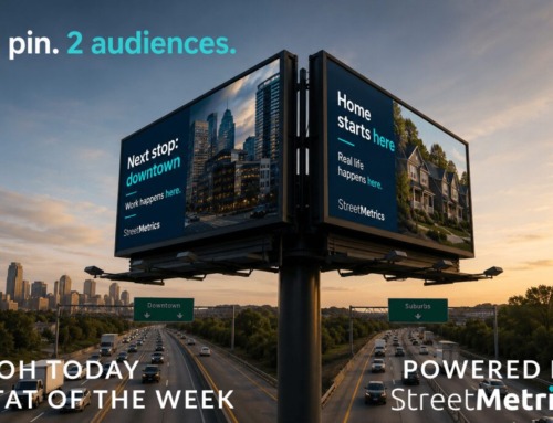 One Pin, Two Billboards, Two Different Audiences Same
coordinates. Opposite faces. Not the same buy