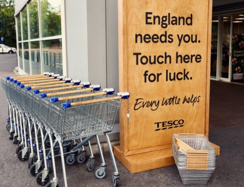 Tesco and BBH encourage England shoppers to ‘Touch Wood’
ahead of Argentina showdown