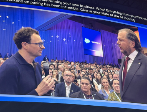 Anthropic’s Dario Amodei and
Nvidia’s Jensen Huang Take Their AI Safety Fight to
Dreamforce
