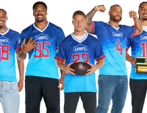 How Lowe’s Turned Its NFL Sponsorship Into a
Play for Gen Z