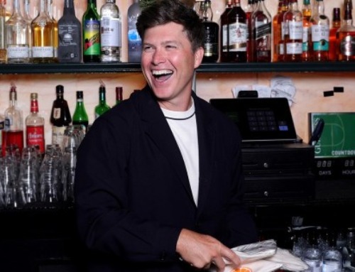 Brand Genius? Colin Jost Is Just Happy He’s a
‘Non-Idiot’