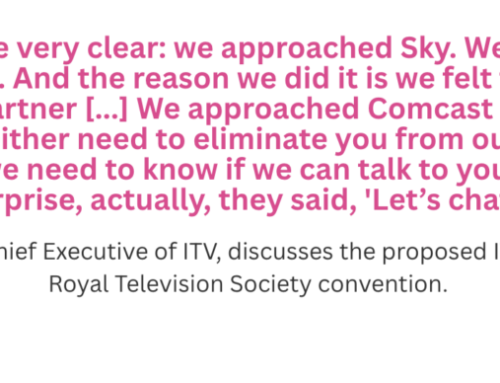 Week in Charts: Carolyn McCall on ITV’s Sky Deal, AI’s
Impact on Strategy Roles, and Netflix’s Stock Market
Decline